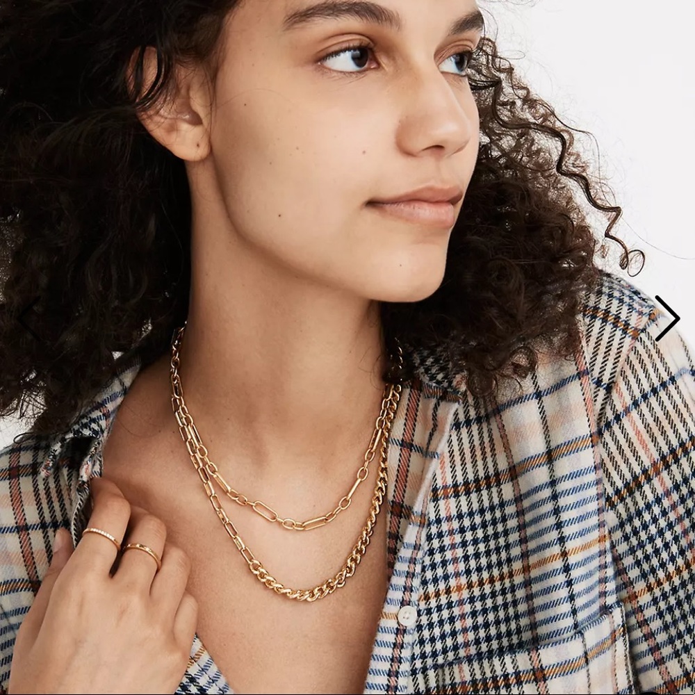Madewell Mixed Chain Choker - SOLD OUT - Picture 2 of 7